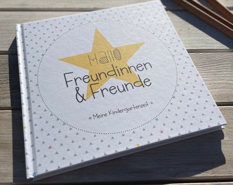 Freundinnen- und Freundebuch für den Kindergarten