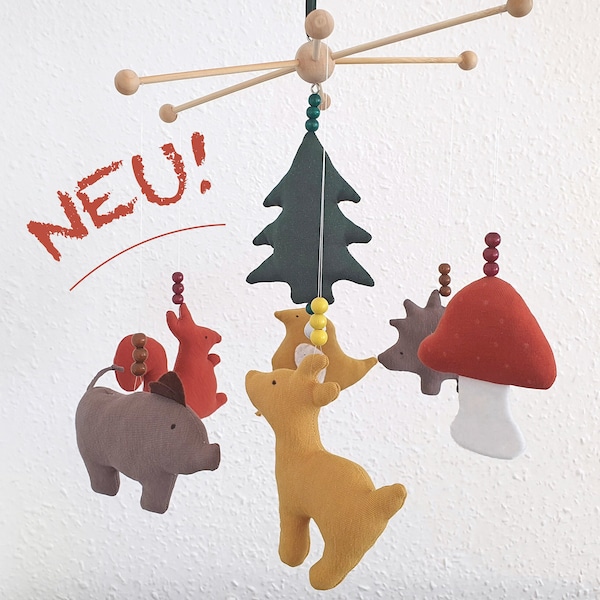 Mobile waldtiere Etsy.de