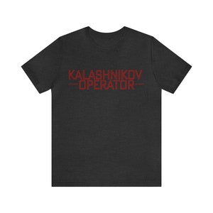 Kalashnikov Operator Unisex Jersey Short Sleeve Tee