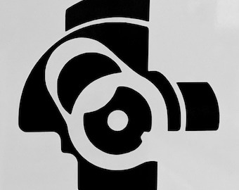 AK 47 Kalashnikov Bolt Face Vinyl Decal