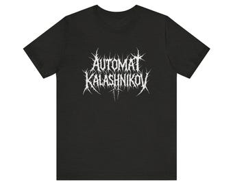 Death Metal AK-47 Shirt | Edgy Graphic Tee