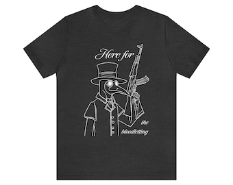 Bloodletting Plague Doctor AK T-Shirt