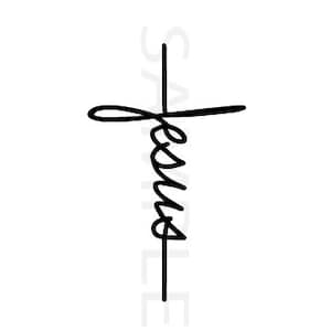 Jesus Cross SVG & EPS Religious, Christ, God