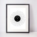 Pink Floyd "Wish You Were Here" Lyric Record Album Print, Pink Floyd Print, Lyrics Wall Art