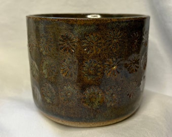 Floral Stamped Prep Bowl