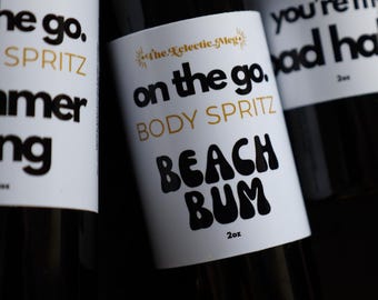 Travel Body Sprays