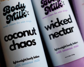 Body Milk Lotion w/ Coconut Milk