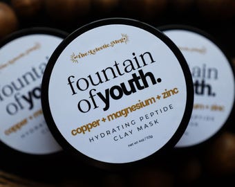 Peptide Mineral Mask w/ Magnesium, Polypeptides, and Niacinimide