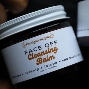 Cleansing Balm Makeup Remover w/ Babassu Oil and Sea Buckthorn