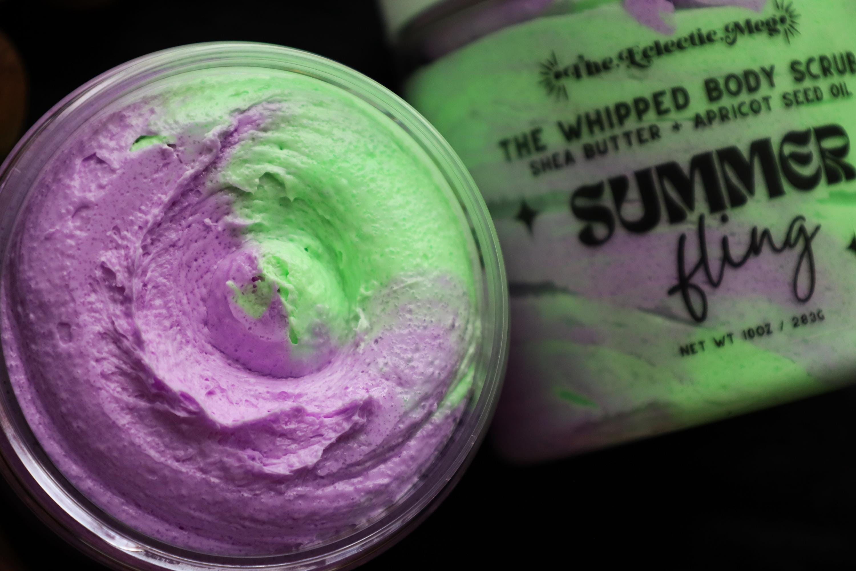 Summer Fling Whipped Scrub w/ Shea Butter and Apricot Kernel Oil