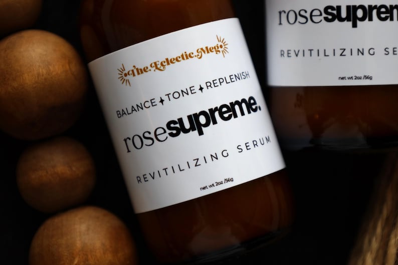 Supreme Facial Serum w/ Niacinimide, Rosewater, and DMAE bild 1