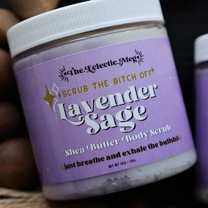 Lavender Sage Body Scrub w/ Shea Butter