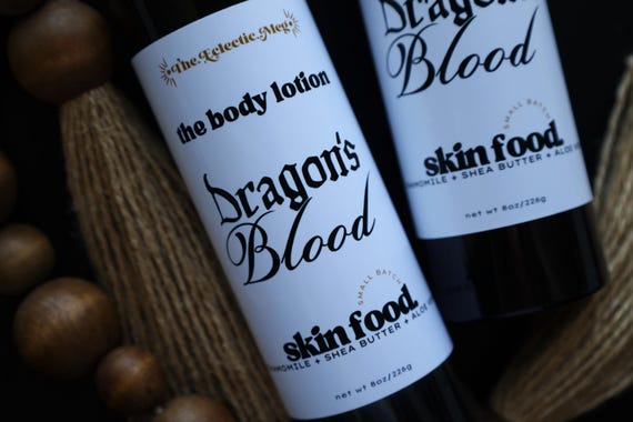 Dragon's Blood Body Lotion w/ Aloe, Chamomile, and Shea Butter