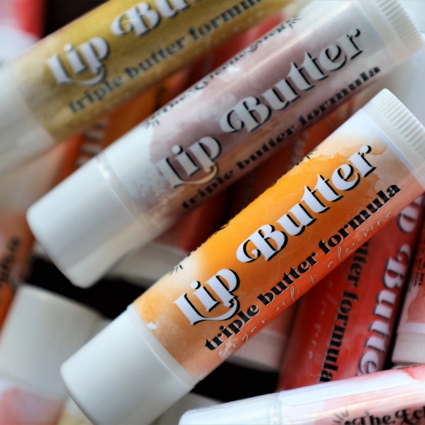 Lip Butter w/ Triple Butter Blend, Argan Oil, and Aloe