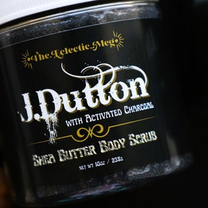 J. Dutton Scrub w/ Shea Butter and Activated Charcoal