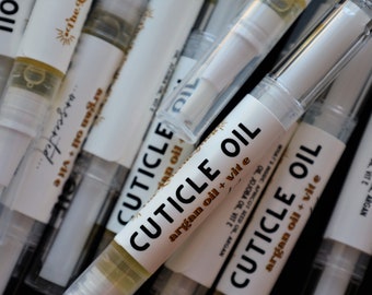 Cuticle Oil w/ Argan, Jojoba, Vit E