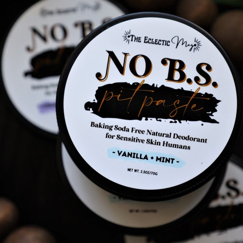 Natural Deodorant That Works Baking Soda Free Deodorant Etsy