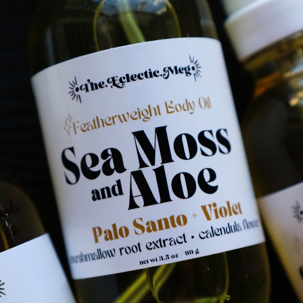 Featherweight Body Oil w/ Sea Moss and Aloe Vera