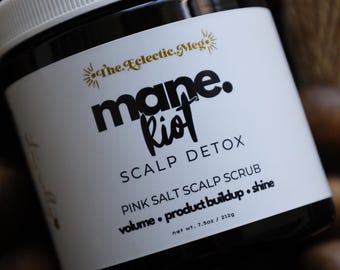 Purifying Scalp Scrub w/ Witch Hazel, Bamboo Extract, and Moringa Oil