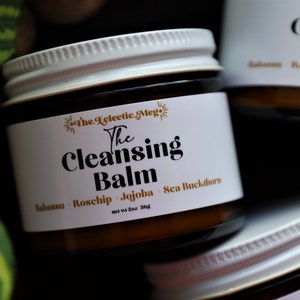 Cleansing Balm Makeup Remover w/ Babassu Oil and Sea Buckthorn image 1