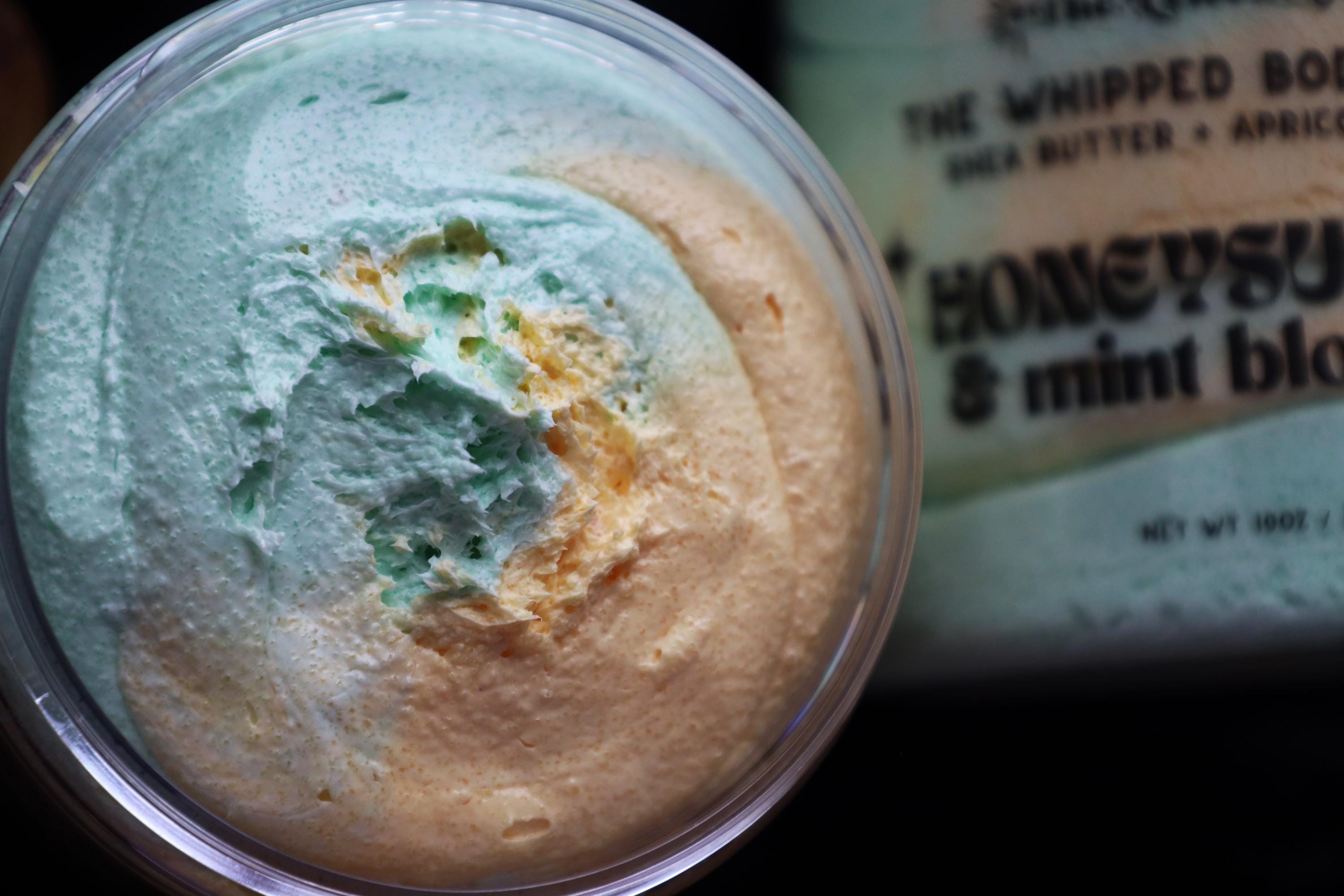 Honeysuckle Mint Blossom Whipped Scrub w/ Shea Butter and Apricot Kernel Oil