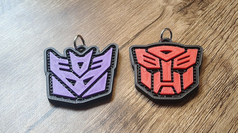 TF Autobot Key Ring / Keychain / Bag Tag / Bag Charm - Etsy