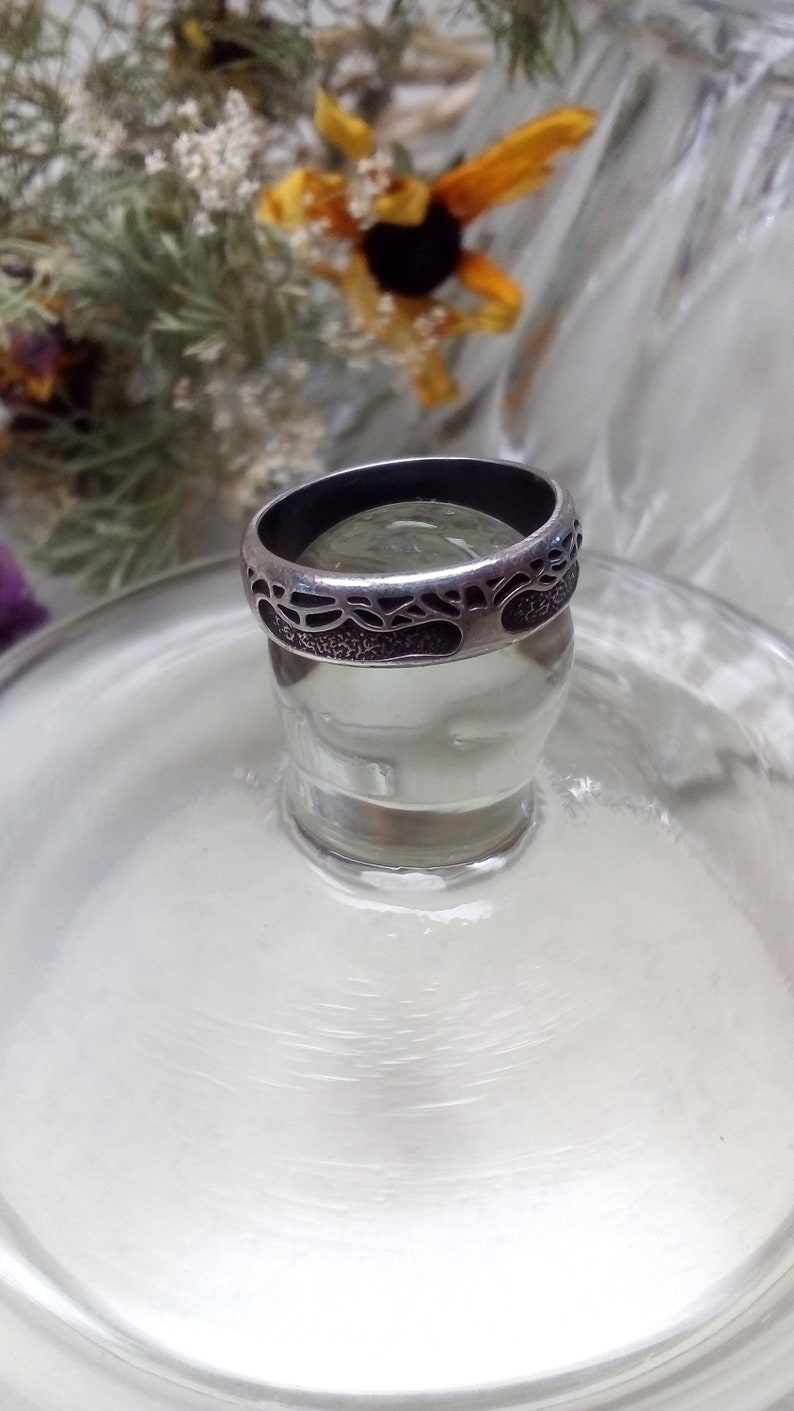Yggdrasil Viking World Tree ring 925 Sterling Silver jewelry Pagan Family Tree of Life Woodland nordic Rings Norse Tree Branch Celtic Nature