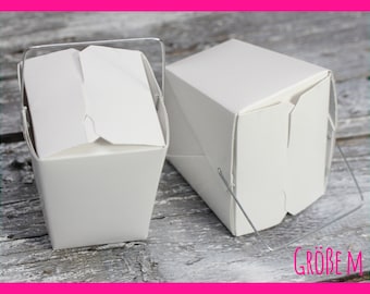 5 gift box Asiabox m white with handle