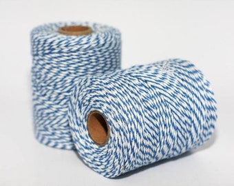 0.08 EUR/1 m XXL blue-white cord cord band 150 m