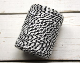 0.08 EUR/1 m XXL black and white cord cord band 150 m