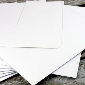 10 sobres blancos C6 sobre blanco