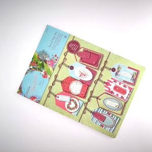 docraft papieren labelset 57-delige pakketlabelset Kerstmis