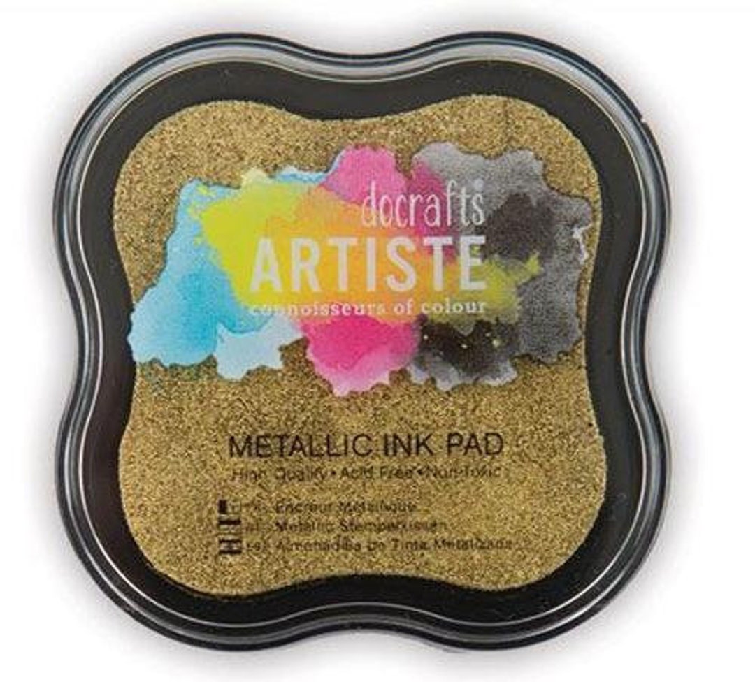 Ink Pad Pigment Gold INK Pad Etsy