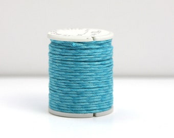 0.23 EUR/1 m - wax band light blue on roll 10 m 1 mm