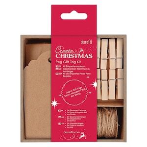 docraft Creat Set regalo di Natale clip e ciondoli