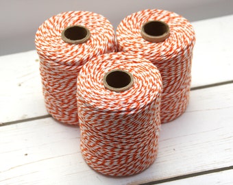 0.08 EUR/1 m XXL orange-white cord cord band 150 m