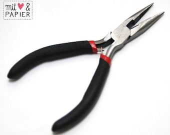 Flat pliers II Jewelry pliers Craft pliers 13 cm pliers