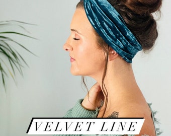 Velvet headbands, Velvet twist headbands, velvet twisted headbands, soft headbands