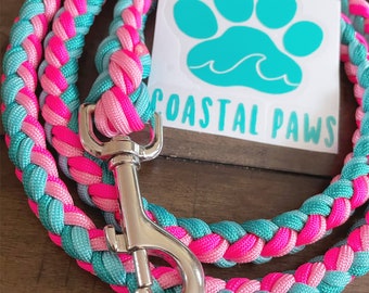 paracord dog leash for sale