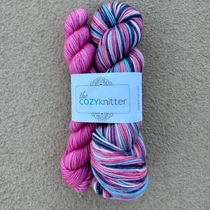 Destash Assorted Hand-dyed Yarn, Cozy Knitter, Lolodidit, Row One, Must Stash, Sewrella, Needles at the Ready, Knitted Wit, Sock, Sale