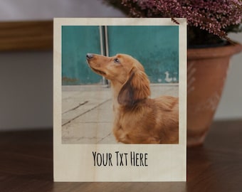 Impression de chien saucisse, photo de chien viennois, cadeau pour propriétaire de teckel, hot-dog, adoption de chien blaireau, impression doxie personnalisée