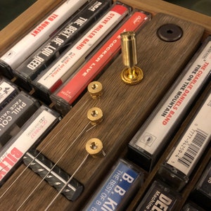 JSA Zn66 Brass Cigar Box Guitar String Clamps (3 Pack)