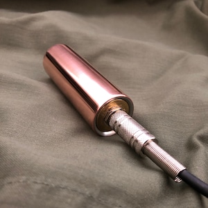 JSA Cu79 Copper Aluminum, Amplified Lap Steel  Guitar Slide (3.25” Length)