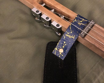 JSA Al29 Poorman’s Necktie, Duct Tape CBG Headstock Strap Tie (Patterns)