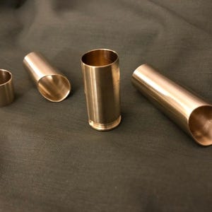 JSA .50 Caliber Brass Shell Casing Guitar Slide Series (US Ring Size 7 - 7-1/4)