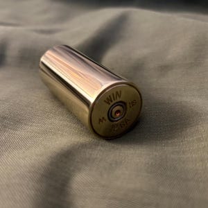 JSA Zn45 “Super Middleweight Winchester” Brass Shotgun Shell Guitar Slide (US Ring Size 9)
