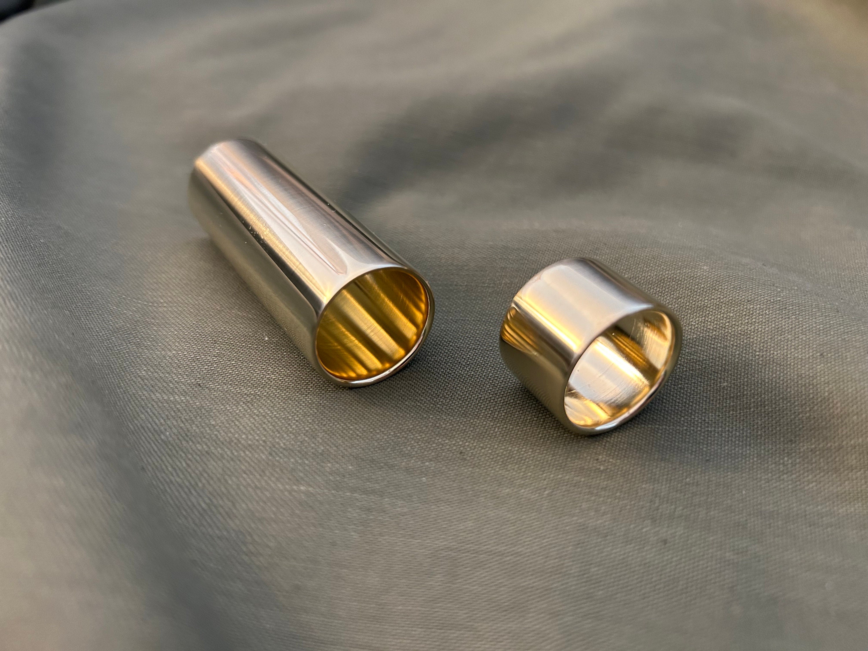Gintar Ringer Slide JSA “smoothraw Ultra Duo Trio” Trifecta Series, Aluminum, Copper ...
