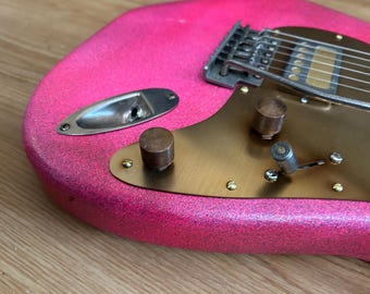 Botões JSA Cu45 *Hindenburg” ScorchKnob em cobre queimado para guitarra / pedal de efeito / amplificador