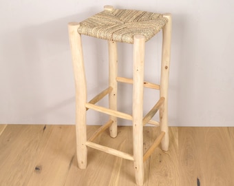 Tabouret de bar en bois - 80cm