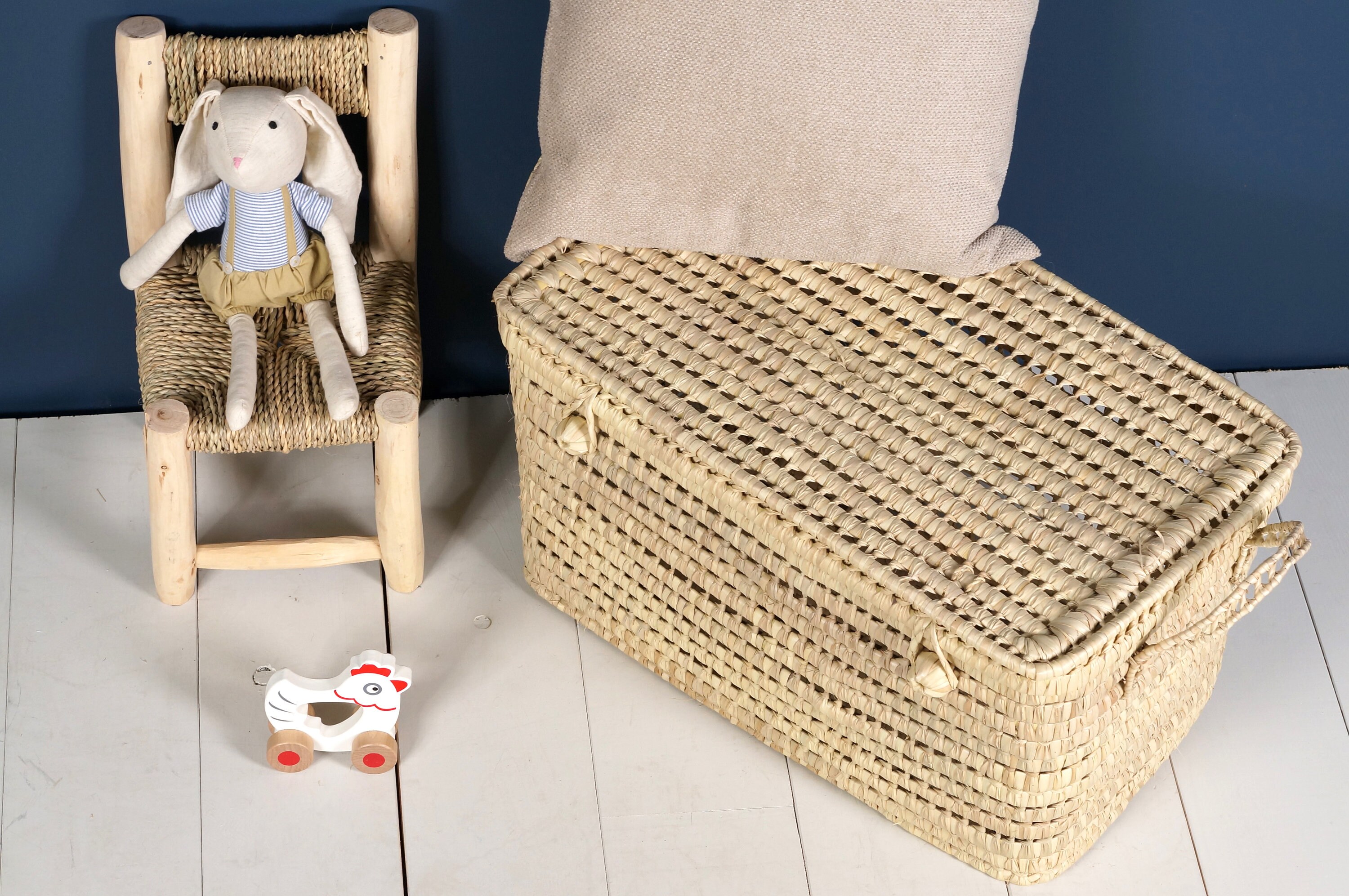 Wicker Storage Chest Toy Trunk Wicker Toy Chest Rattan Toy Etsy UK